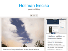 Tablet Screenshot of hollmanenciso.com